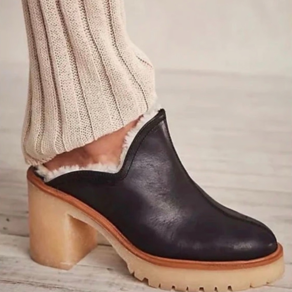 Free People James Cozy Slip on Mule